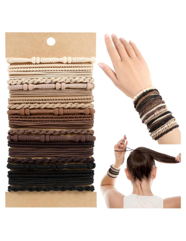 Tiras de Pelo Boho OHCISP 20 PCS Accesorios para Cabello