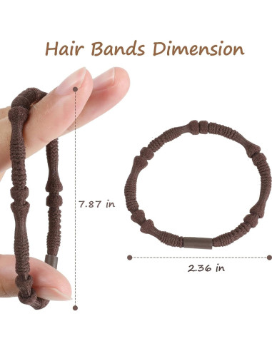 Tiras de Pelo Boho OHCISP 20 PCS Accesorios para Cabello