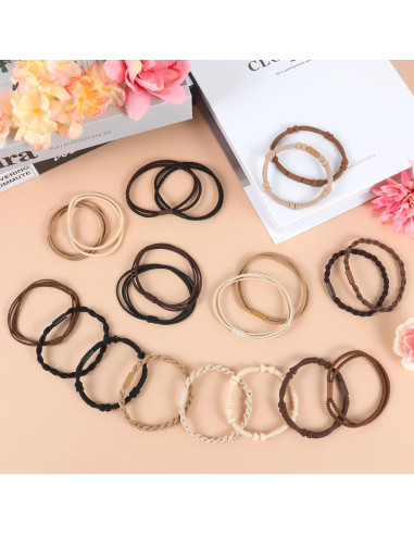 Tiras de Pelo Boho OHCISP 20 PCS Accesorios para Cabello