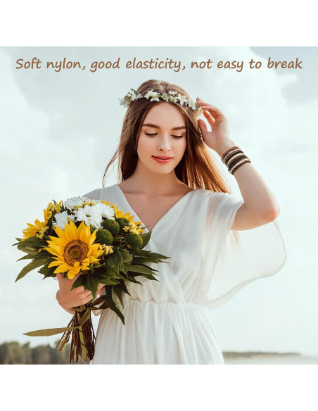 Tiras de Pelo Boho OHCISP 20 PCS Accesorios para Cabello