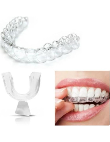 4 Protectores Nocturnos de Silicona Gryshanyun para Bruxismo