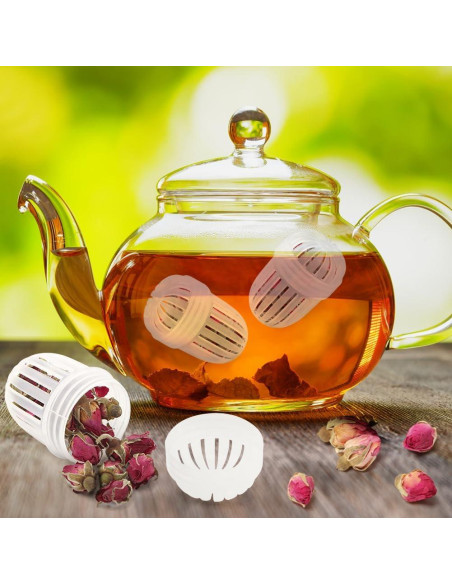 Juego de 3 Infusores de Té Reutilizables Kazheon 6.2x4.5cm