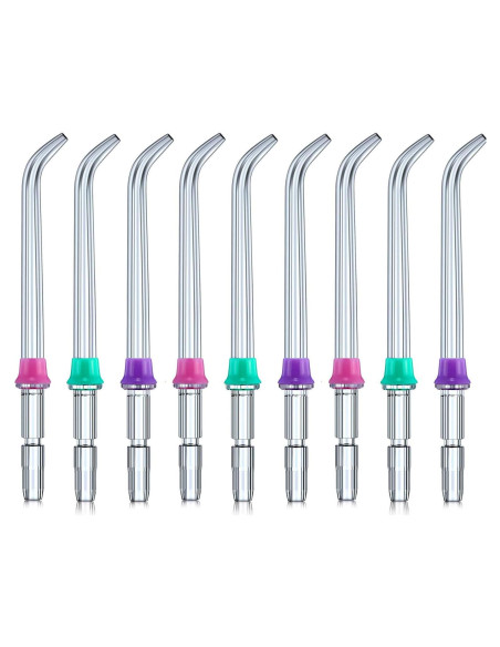 Consejos de chorro clásico Waterpik VWONST - Paquete de 9