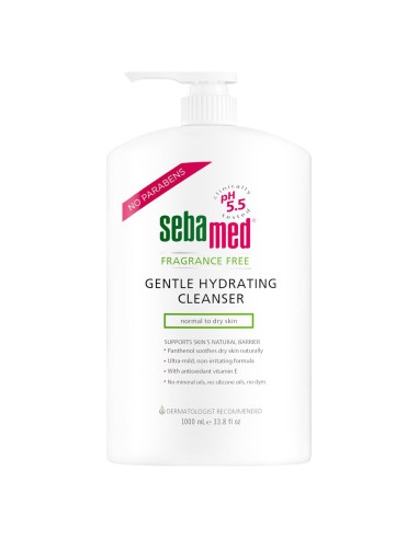 Limpiador Hidratante Suave Sebamed 1 Litro Sin Fragancia pH 5.5