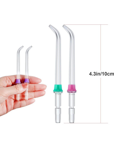 Consejos de chorro clásico Waterpik VWONST - Paquete de 9