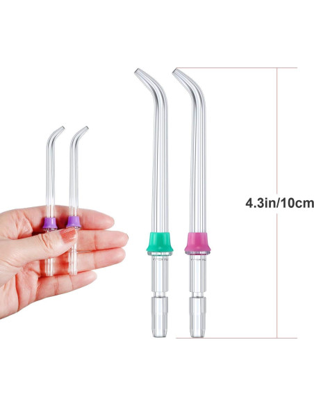 Consejos de chorro clásico Waterpik VWONST - Paquete de 9