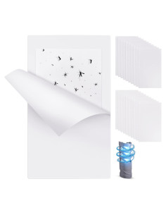 Qualirey 20 Tableros de Pegamento para Trampa de Moscas