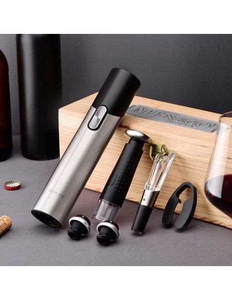 Abridor de Vino Eléctrico CIRCLE JOY 7 en 1 con Accesorios
