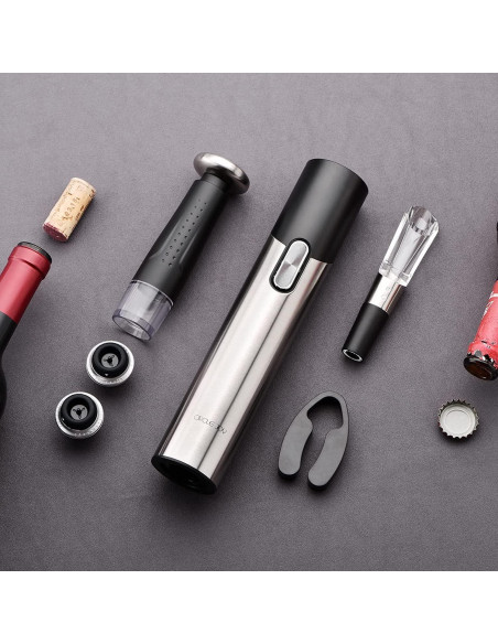 Abridor de Vino Eléctrico CIRCLE JOY 7 en 1 con Accesorios