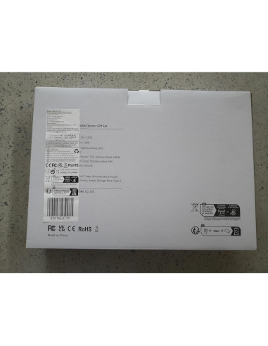 Abridor de Vino Eléctrico CIRCLE JOY 7 en 1 con Accesorios