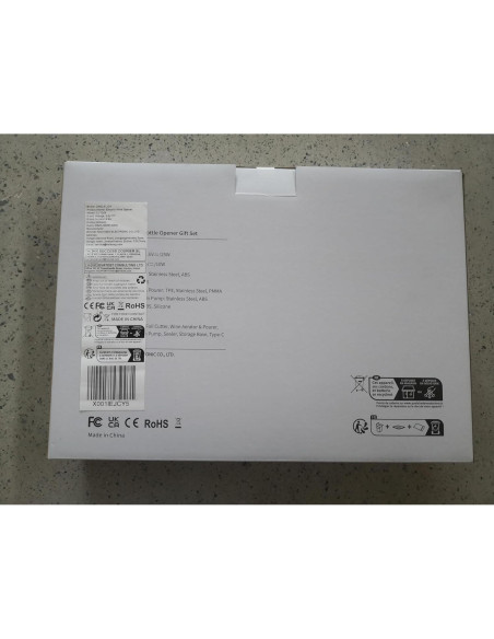 Abridor de Vino Eléctrico CIRCLE JOY 7 en 1 con Accesorios