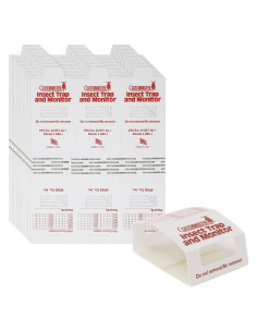 Trampas de Pegamento Catchmaster 45 Pk para Insectos y Arañas