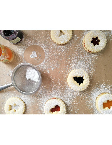 Juego de Cortadores de Galletas Linzer JOKUMO 11 Piezas Acero Inoxidable