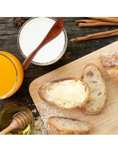 Juego de 6 Cuchillos de Mantequilla de Madera Molain 15 cm