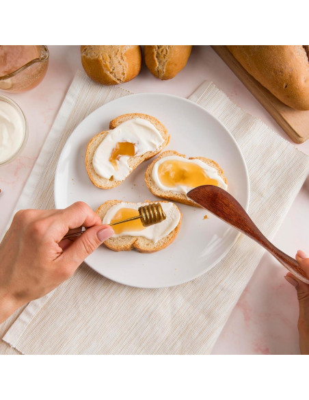 Juego de 6 Cuchillos de Mantequilla de Madera Molain 15 cm