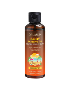 Aceite Bronceador ORLASKIN 120g Hidratante Vegano con Coco