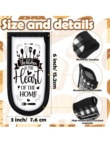 Fundas de Mango de Sartén de Hierro Fundido Patelai - 8 Piezas