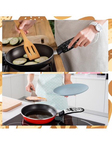 Fundas de Mango de Sartén de Hierro Fundido Patelai - 8 Piezas