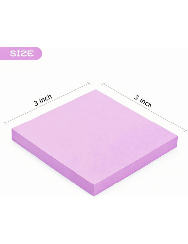 Notas Adhesivas Early Buy 7.6x7.6 cm 6 Colores Pastel 100 Hojas