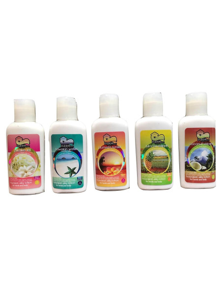 Conjunto de Lociones Orgánicas Bubble Shack 5 Fragancias 59ml