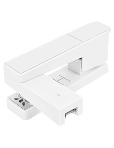 Grapadora de Brazo Giratorio Kimuxo Blanca 20 Hojas 360