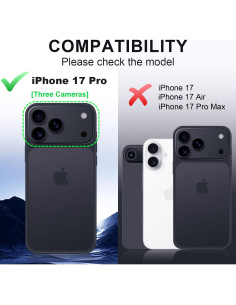 Cubierta de Lente de Cámara AFARER para iPhone 17 Pro - 2 Pcs 2