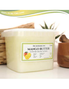 Manteca de Mango Orgánica Dr Adorable 1.36 kg Hidratante 2