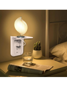 Estante de Enchufe de Pared SHITOOMFE 2 Pcs 17x13.5x14.5 cm 2