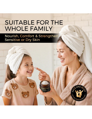 Grasa de Res 100% Pasto QOOQ con Miel y Aceite de Rosa 132g