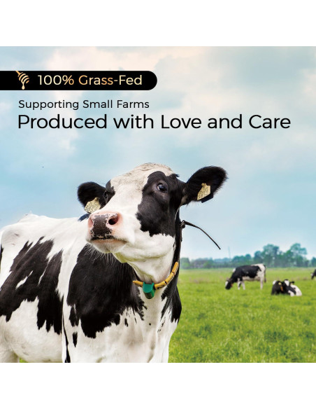 Grasa de Res 100% Pasto QOOQ con Miel y Aceite de Rosa 132g