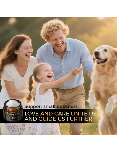 Grasa de Res 100% Pasto QOOQ con Miel y Aceite de Rosa 132g