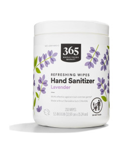 Toallitas Desinfectantes de Manos 365 Lavanda 210 Unidades