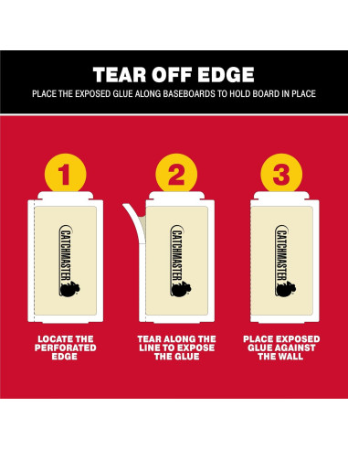 Trampas de Pegamento Catchmaster para Ratones e Insectos - 75 Unidades