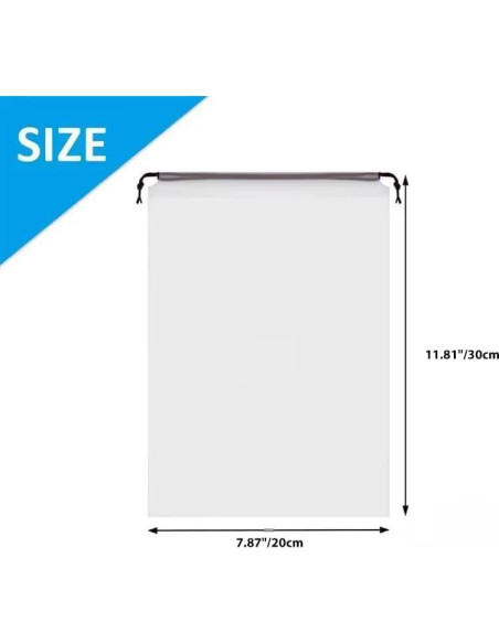 10 Bolsas de Almacenamiento de Zapatos Ecológicas Medianas