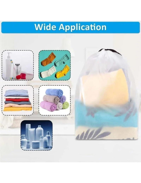 10 Bolsas de Almacenamiento de Zapatos Ecológicas Medianas