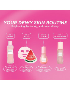 Kit de Cuidado Facial Glow Recipe Watermelon Glow - 4 Piezas 2