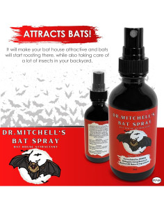 Spray Atractivo para Murciélagos Dr. Mitchell - 60ml Natural 2