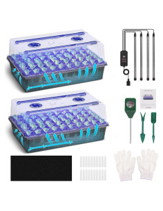 Kit de Inicio de Semillas Autorriego Terronix 120 Celdas