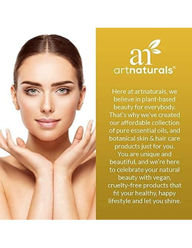 Mascarilla Facial 3 en 1 ArtNaturals - Exfoliante, Tónico y Rejuvenecedora