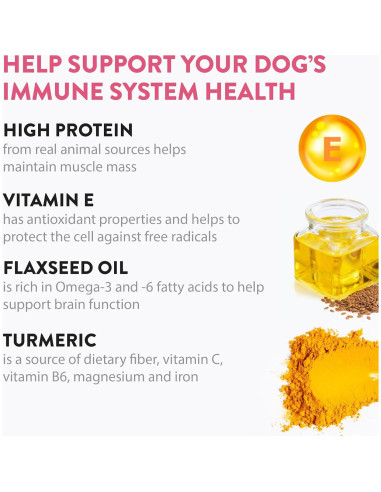 Golosinas para Perros Dogswell Inmunidad 425 g - Pollo y Cúrcuma