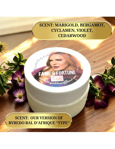 Manteca Corporal Fama y Fortuna - Hidratante Vegano 28g