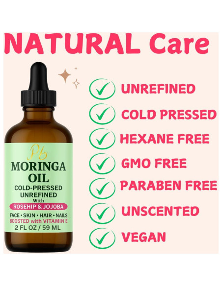 Suero Facial Hidratante Pomberries con Moringa y Rosa Mosqueta 140g