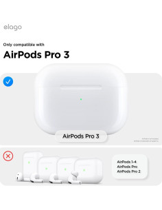 Funda de Silicona elago para AirPods Pro 3 - Rosa Arena 2