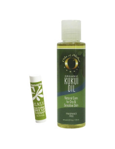 Aceite de Kukui Orgánico Aloha 125ml - Sin Fragancia