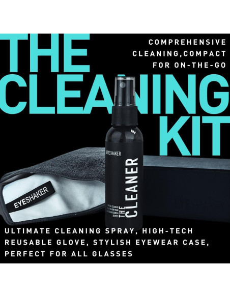Juego de Limpieza de Pantallas Eyeworks - Spray y Paño Microfibra