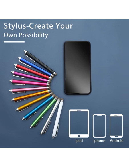 Bolígrafos Estilográficos Outus 36 Piezas Punta de Fibra 12 Colores