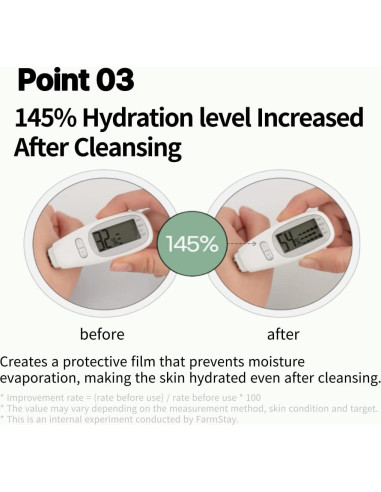Limpiador Facial Calmante Bajo pH FARMSTAY - 172g