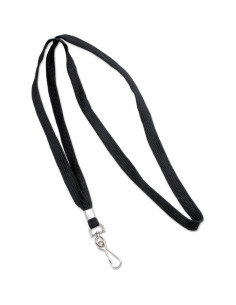 Lanyard Advantus J-Hook 91.44 cm Negro - Caja de 24 Unidades 2