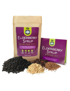 Kit de Jarabe de Saúco Orgánico Birds & Bees - 355-710ml