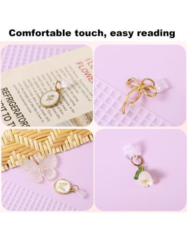 8 Tapones de Polvo Coloridos Lyreh para USB-C y Kindle